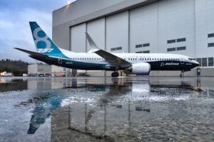 the photo of Boeing 737 MAX 8