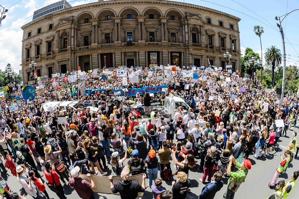 Melbourne School Strike For Climate Action