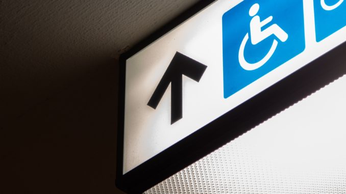 Disability signage