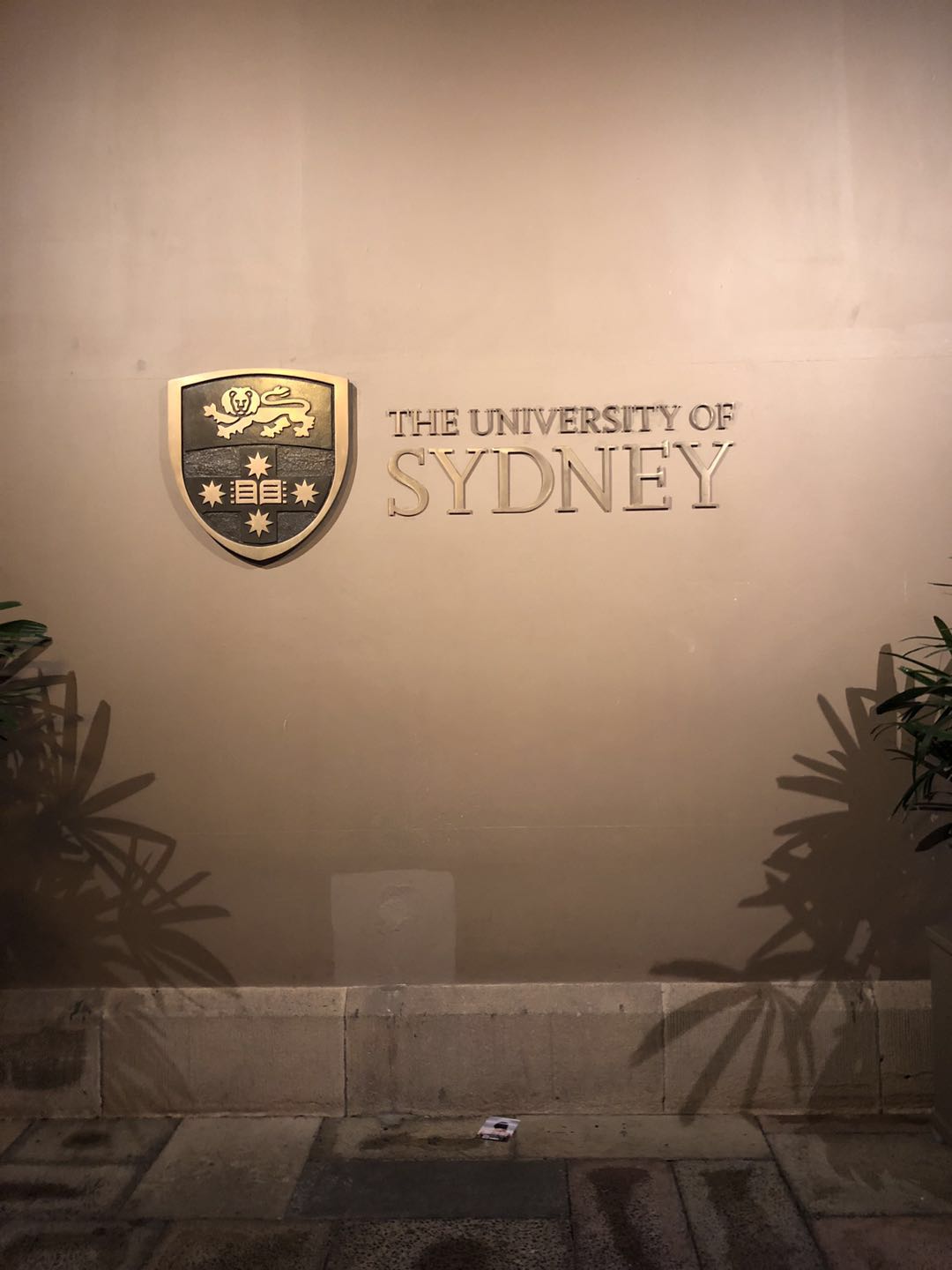 USYD logo in Quadrangle