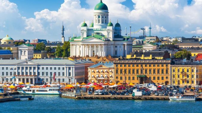 Finland's capital Helsinki.