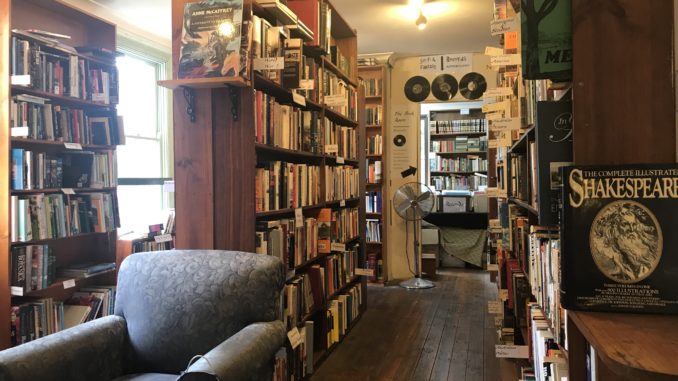 Inside Sappho Books in Glebe