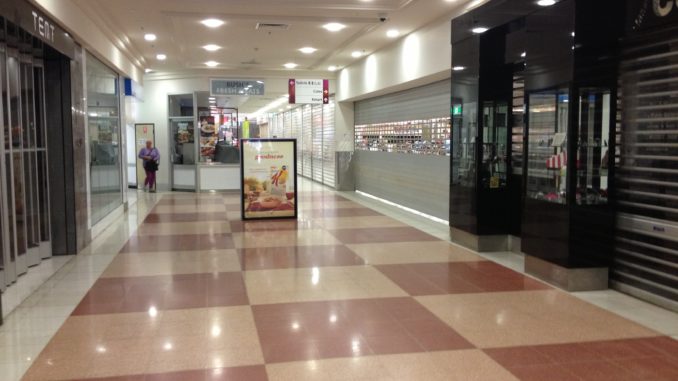 closed shops during quarantine time
