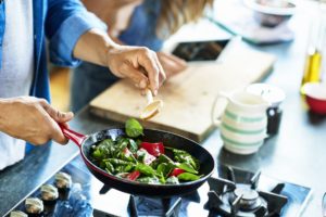 Cooking at home