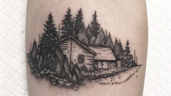 Ruby Scanlon Tattoo | CREDIT: Ruby Scanlon Tattoo of House