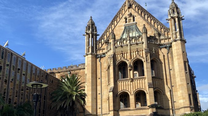 Photo of a building at University of Sydney