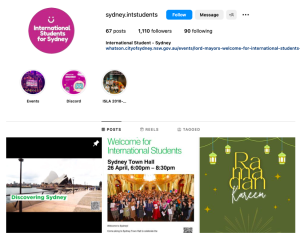 international student associations in Sydney 