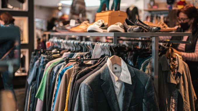 Thrift shop image from Unsplash