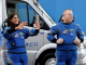 NASA astronauts Butch Wilmore and Suni Williams at Kennedy Space Center