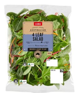 One of the items included in this food recall: 4 leaf salad