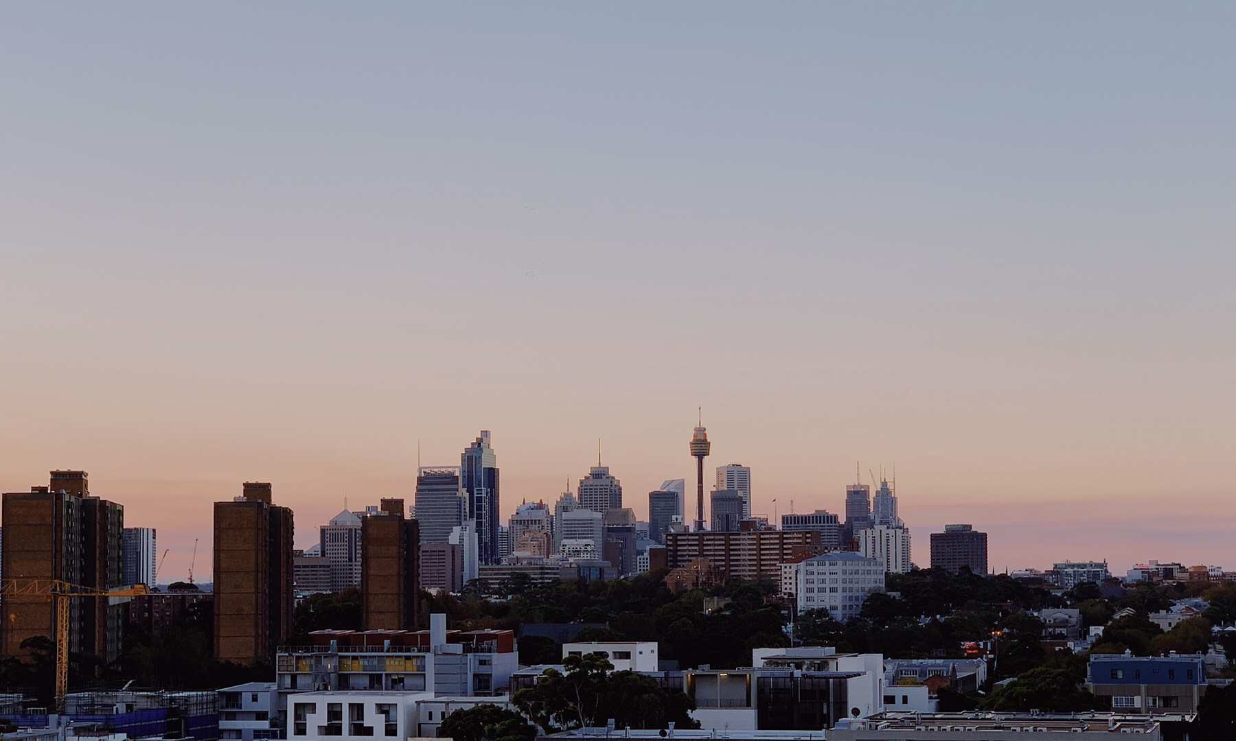 A photo of the Sydney city view shows the location of this topic.